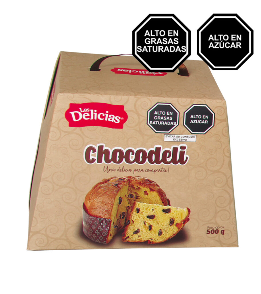 Paneton Las Delicias Chocodeli 500g