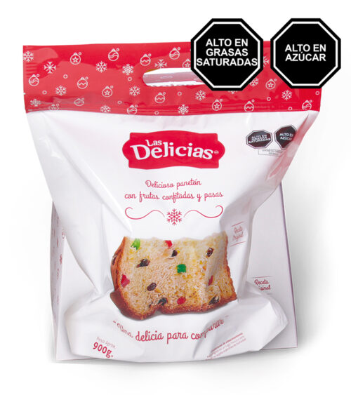 Paneton Las Delicias Tradicional 900g